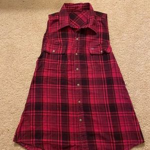 Urban outfitters flannel dress